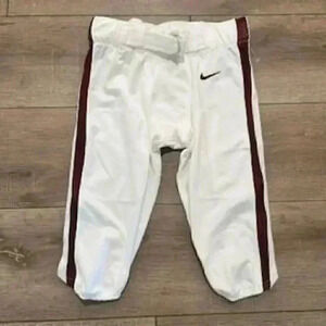 NEW‎ Nike Open Field White Cropped Style Football Pants Youth Size Large